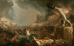 The Course of Empire: Destruction (1836) - Thomas Cole