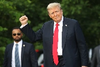 Trump Surges to Close Gap Against Harris with Key Voting Group: Poll