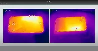 iPhone 15 overheating reports, with temperatures as high as 116F