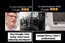 Google blasted for AI that refuses to say how many Jews were killed by the Nazis