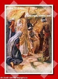 Jesus Raises Lazarus From The Dead