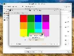 This week in KDE: colorblindness correction filters