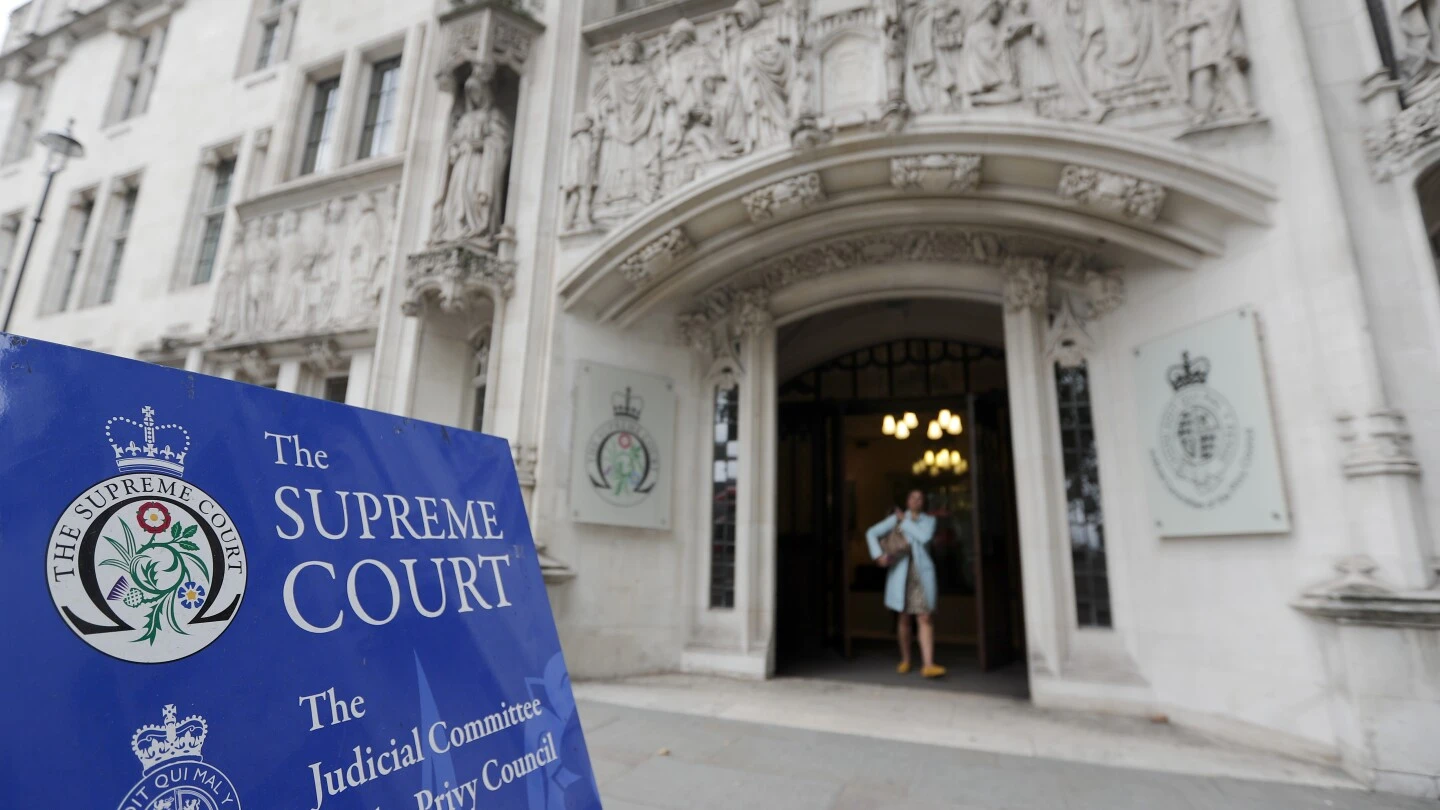 UK Supreme Court hears landmark legal challenge over how a 'woman' is defined in law