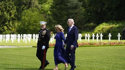 Biden honors US war dead with a cemetery visit ending a French trip that served as a rebuke to Trump