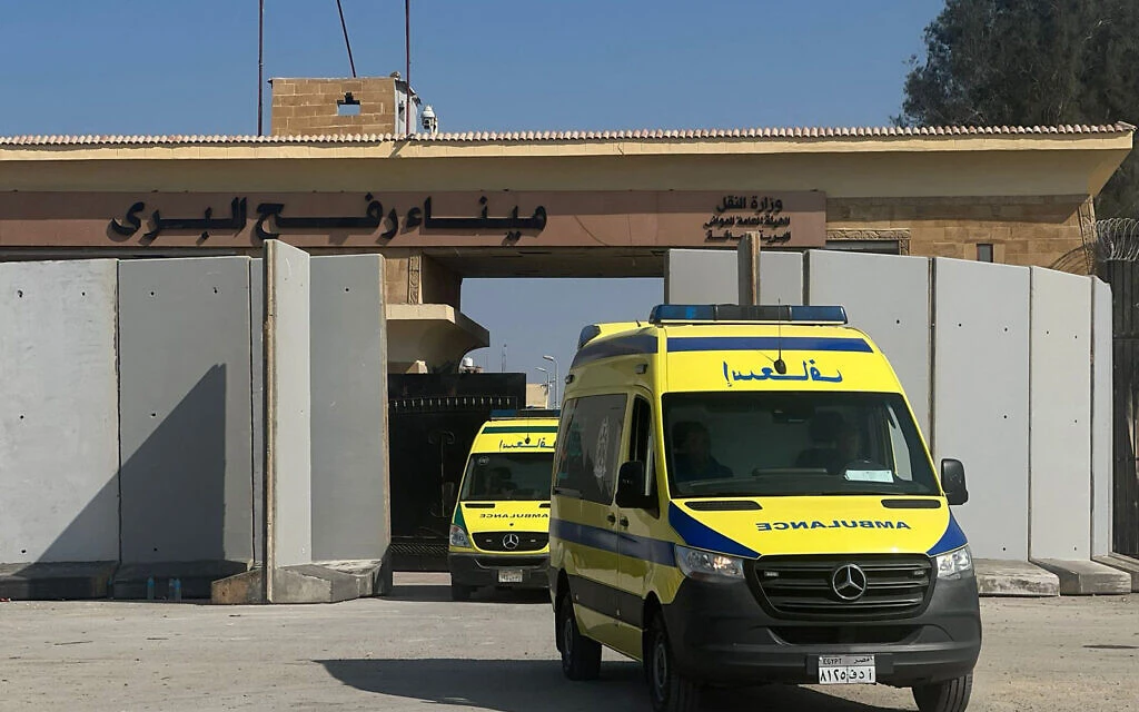 Hamas tried to send fighters to Egypt in ambulances for wounded Gazans — US official