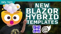 New Blazor Hybrid + .NET MAUI Templates are Incredible! Mobile, Desktop, Web all together! - James