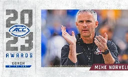 Mike Norvell Earns ACC Coach of the Year Honors