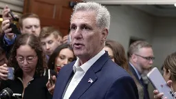 McCarthy in fiery exchange with reporter blames Dems for bringing ‘chaos’ with ouster