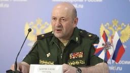 A Russian general was killed by a bomb in Moscow. Ukraine official says secret service was behind it