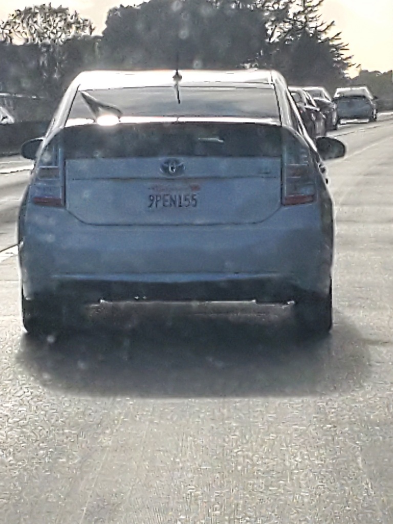 Do you think this person paid for a vanity plate or not?