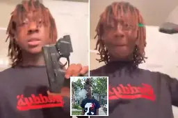 Teen rapper accidentally kills himself on social media video after pointing gun at his head and pulling trigger