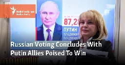 Russian Voting Concludes With Putin Allies Poised To Win