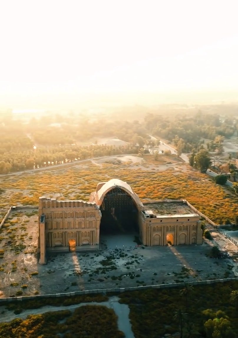 Taq Kasra, remains of the Persian capital of Ctesiphon, modern-day Iraq