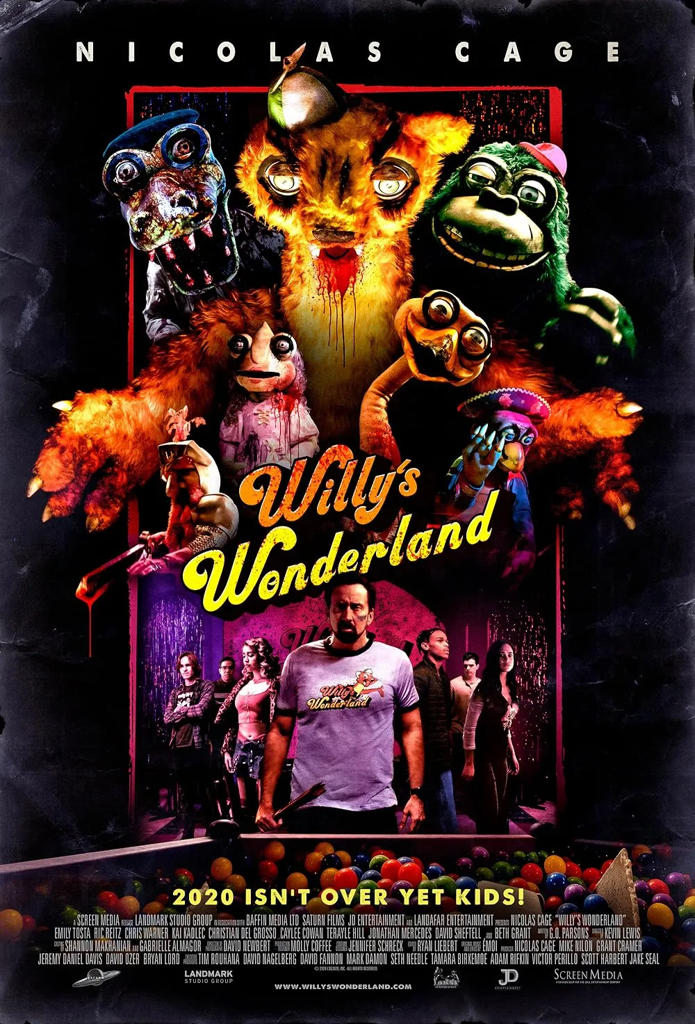 Willy's Wonderland (2021) ⭐ 5.5 | Action, Comedy, Horror