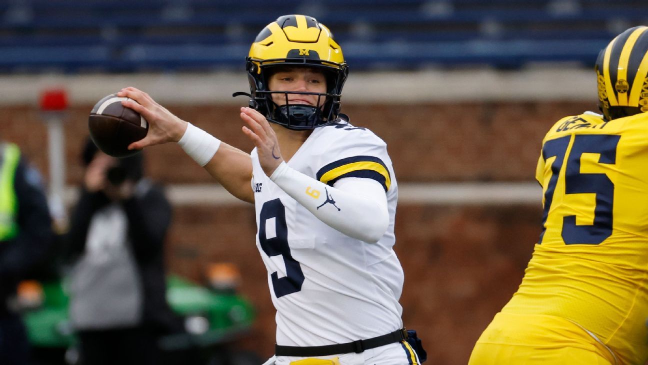 Michigan QB McCarthy: 'Ultimate goal' is win title