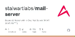 GitHub - stalwartlabs/mail-server: Secure & Modern All-in-One Mail Server (IMAP, JMAP, SMTP)