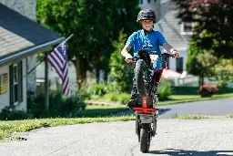 He’s 11 and makes $100,000 a year riding his bike in the suburbs. Haverford police are not pleased.