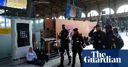 Eurostar and French rail services halted at Gare du Nord after WW2 bomb found