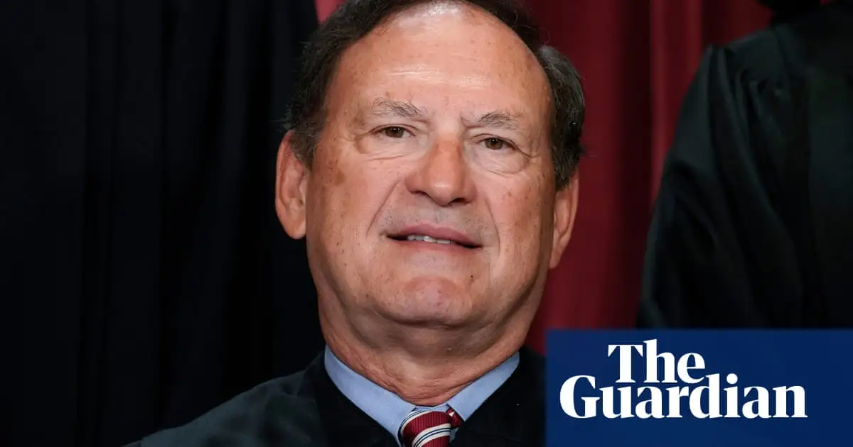 Upside-down US flag reportedly hung outside Samuel Alito’s home days after Capitol attack