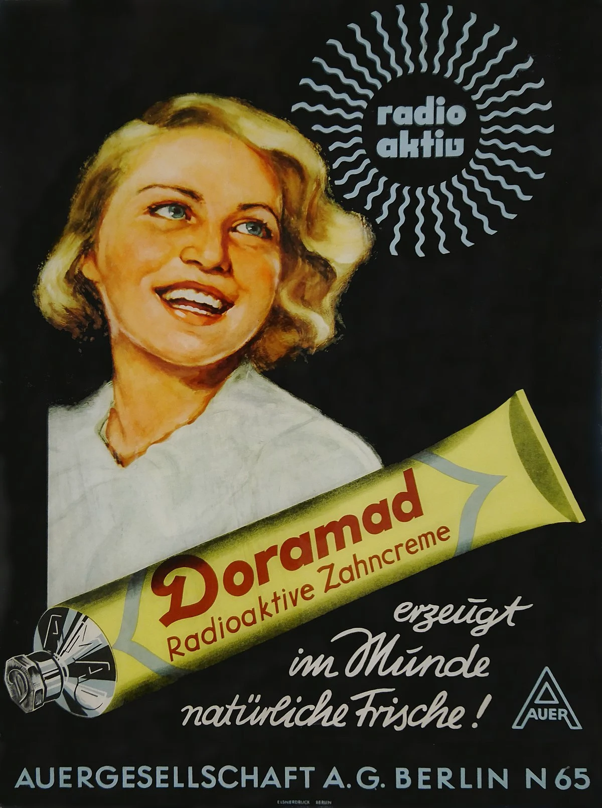 Doramad Radioactive Toothpaste - Wikipedia