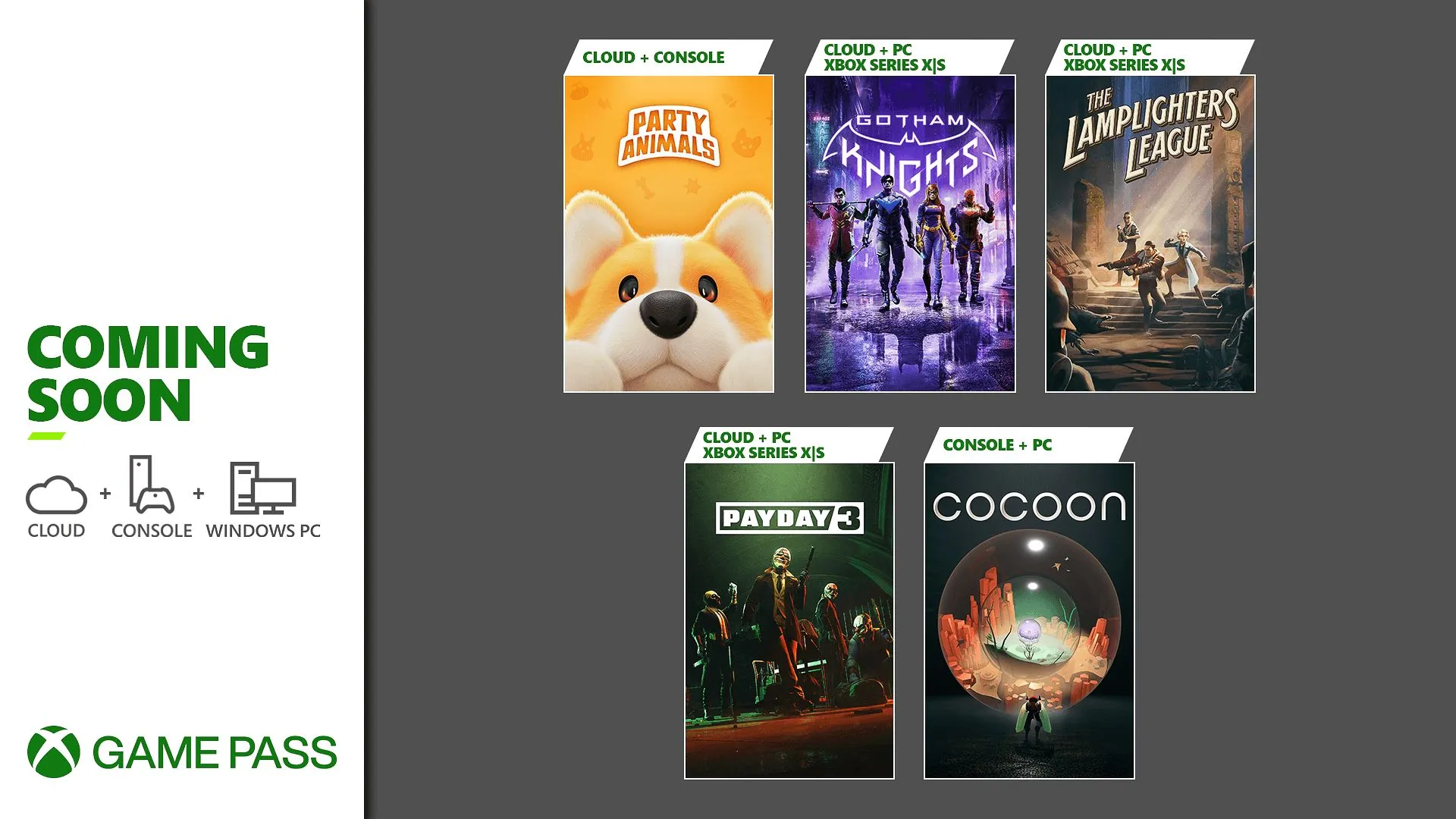 Coming to Xbox Game Pass: Party Animals, Gotham Knights, Payday 3, and More - Xbox Wire