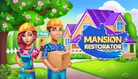 Mansion Restorator (in development), casual house restoration game with colourful graphics, releases demo on Steam