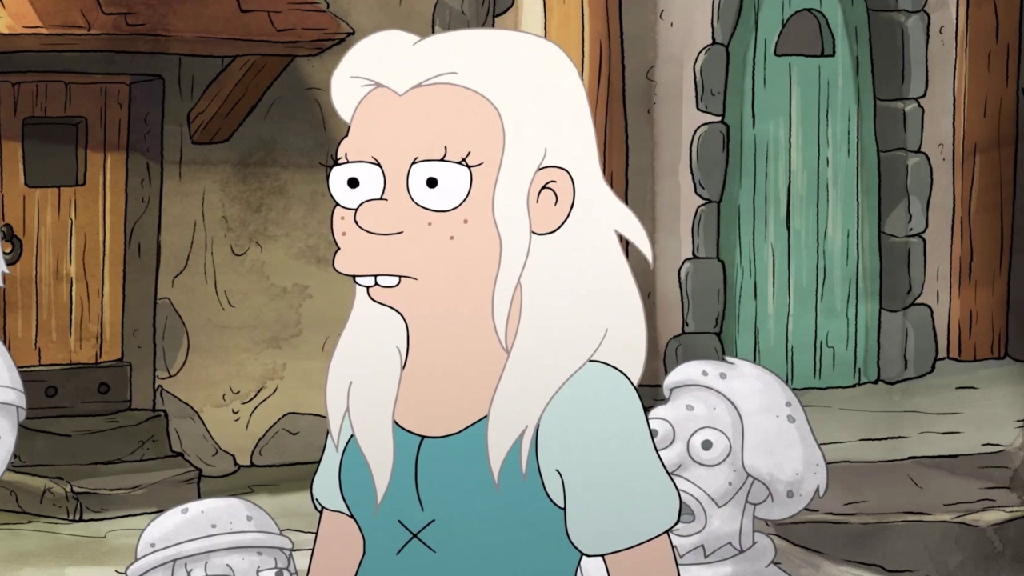 the character Bean from Disenchanted