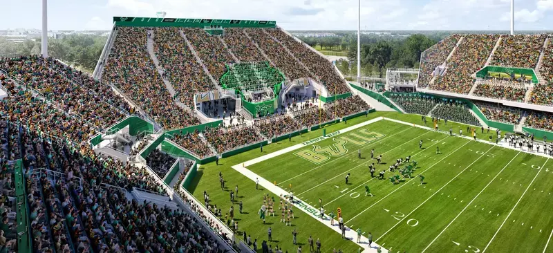 New On-Campus Stadium Rendering Highlights Student Section - USF Athletics