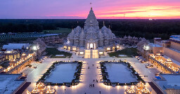 Largest Hindu temple outside Asia opens in New Jersey, built by 12,500 volunteers