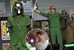 Robert Downey Jr. dramatically reveals MCU return for upcoming ‘Avengers’ movies as villain Doctor Doom