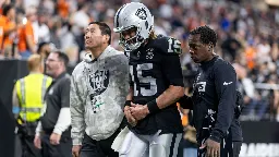 Raiders lose QB Minshew to broken collarbone