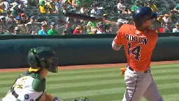 Mauricio Dubon blasts go-ahead dinger in 9th for Houston - ESPN Video