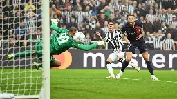 Newcastle United 4 Paris Saint-Germain 1