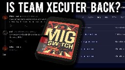 Is Team Xecuter behind the Nintendo Switch MIG Flash Cart ?