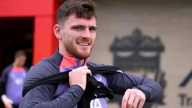 Robertson set to return for Liverpool in EFL Cup