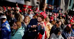 Trump Fans Forced to Pee in Bottles While in Line for NYC Rally