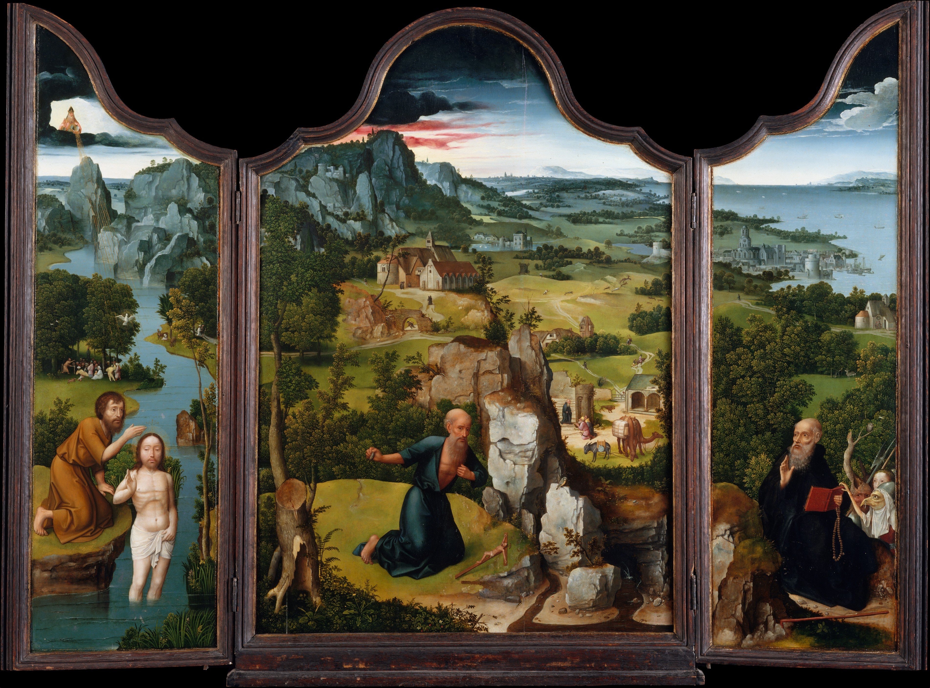 The Penitence of Saint Jerome - by Joachim Patinir