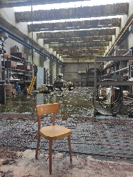 [OC] Abandoned power plant in Vouvry, Switzerland