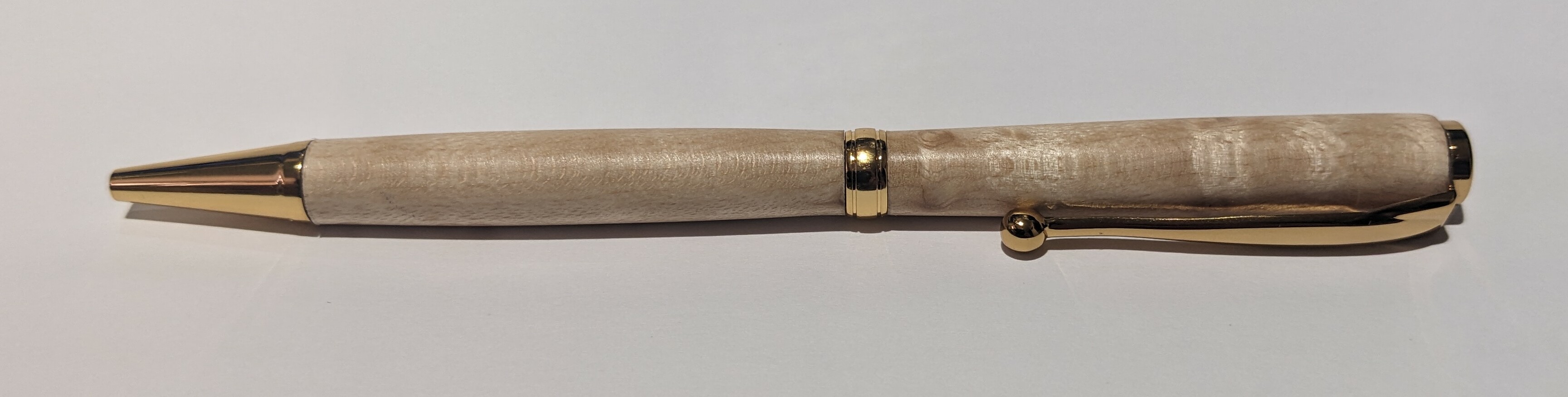 Figured maple pen.