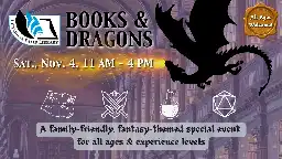 Cuyahoga Falls Library hosts first Books &amp; Dragons fantasy event