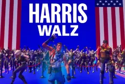 Kamala Harris' 'Fortnite' map bans guns, has less than 400 people playing