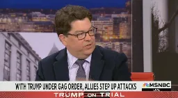 MSNBC Guest Says He Spotted Trump ‘Editing’ Speeches Allies Made Outside the Courtroom