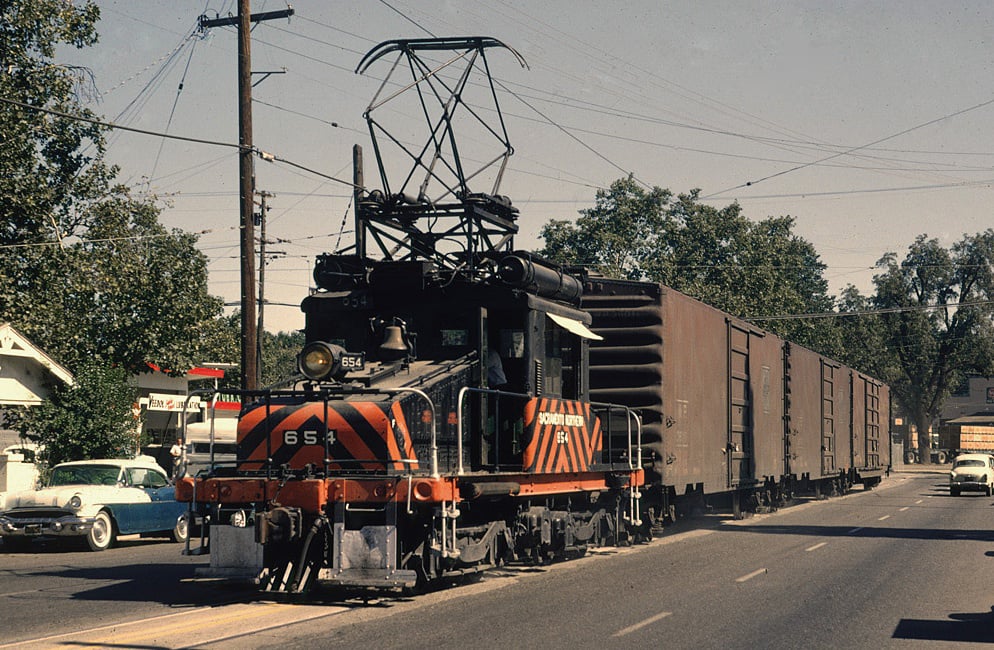 [image] We don't need trucks or diesel to move freight in cities, just cargo trams