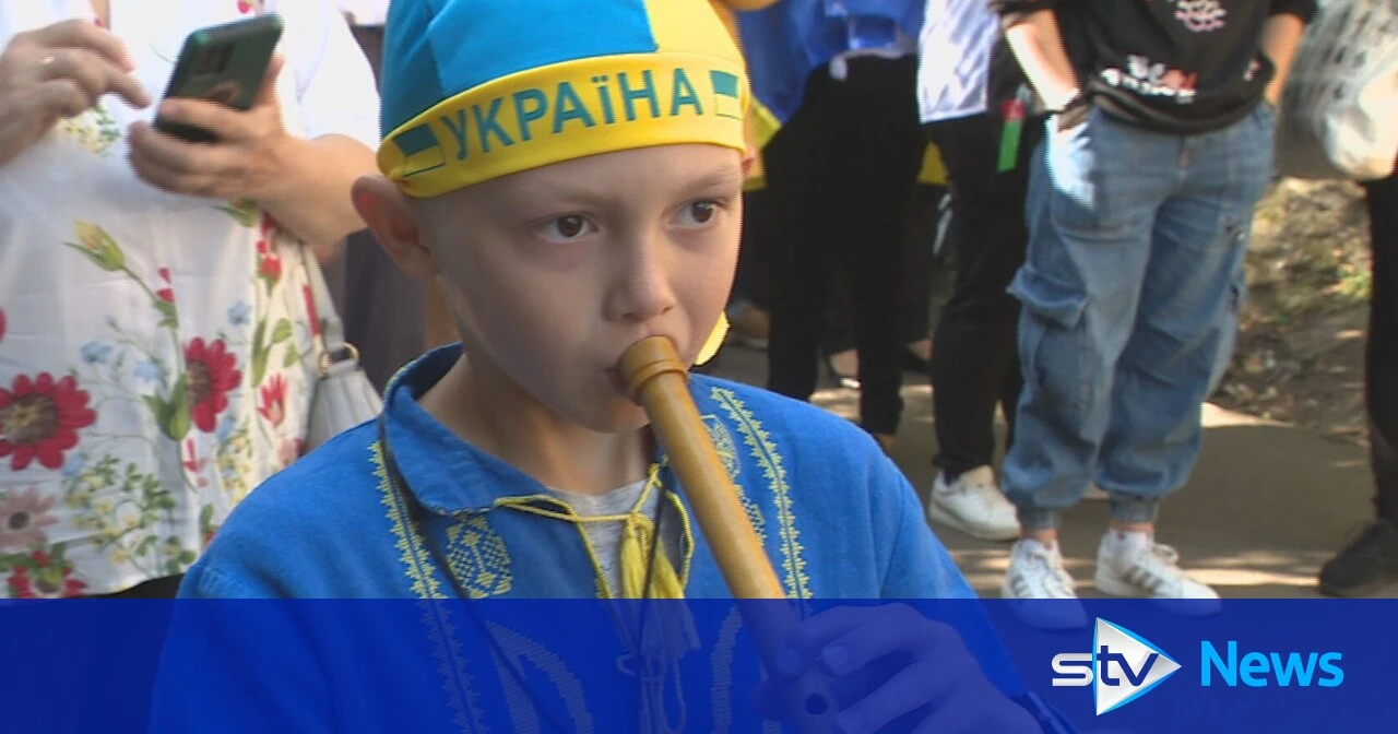 Ukrainians in Scotland mark 32nd Independence Day in sombre events