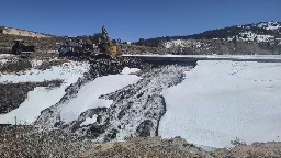 Water pouring out of rural Utah dam through 60-foot crack, putting nearby town at risk