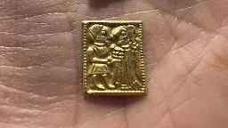 1,400-year-old gold figures depicting Norse gods unearthed at former pagan temple