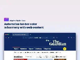 Adaptive Tab Bar Colour – Get this Extension for 🦊 Firefox (en-GB)