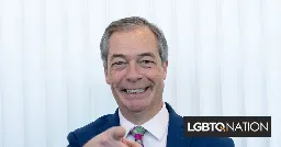 Pride festival criticized for "throw a milkshake at Nigel Farage" game - LGBTQ Nation