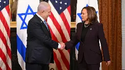 Harris pushes cease-fire after Netanyahu meets with her, Biden separately