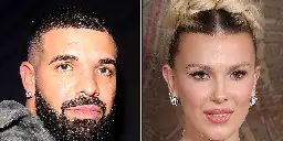 Drake defends friendship with Millie Bobby Brown from 'weirdos'